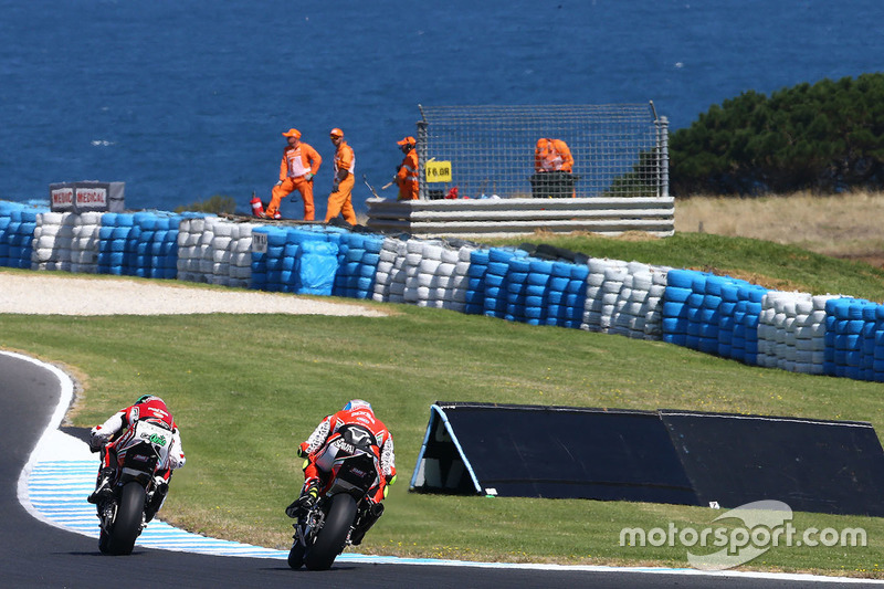 Eugene Laverty, Milwaukee Aprilia World Superbike Team, Lorenzo Savadori, Milwaukee Aprilia World Superbike Team