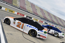 Ryan Blaney, Wood Brothers Racing Ford, Brad Keselowski, Team Penske Ford