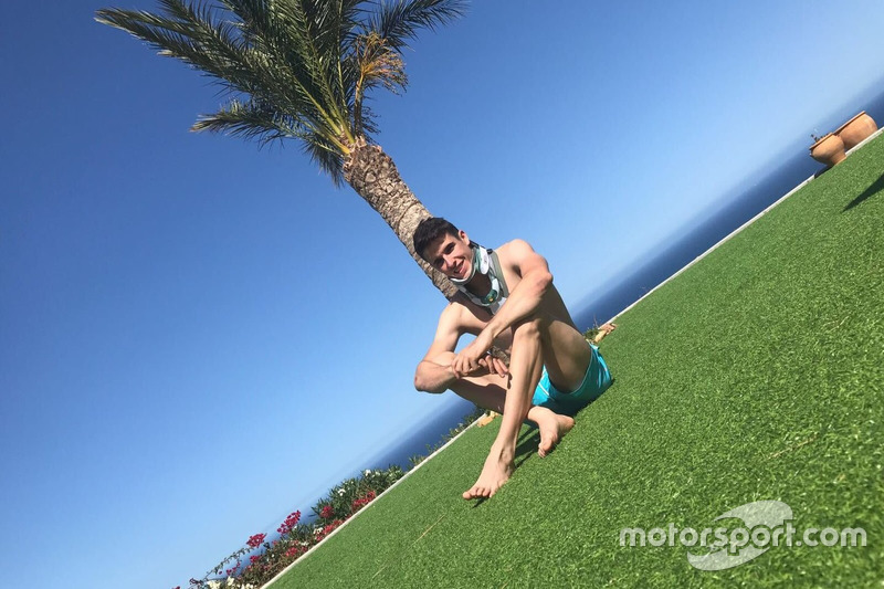 Álex Márquez, vacaciones