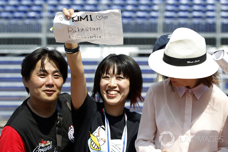 Kimi Raikkonen, Ferrari fans