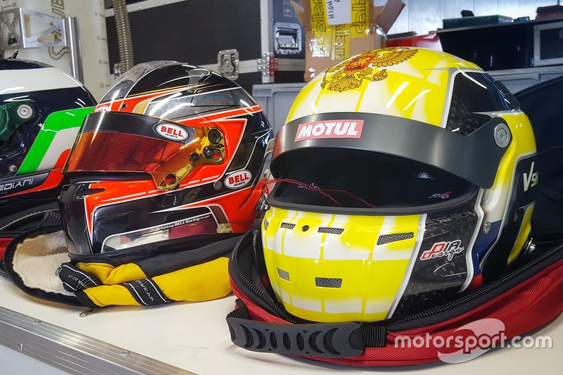 Helmet of Robert Kubica