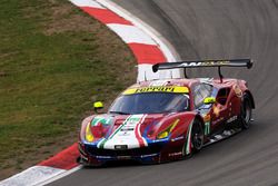 #71 AF Corse Ferrari 488 GTE: Davide Rigon, Toni Vilander