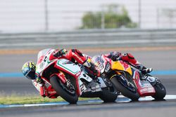 Leon Camier, MV Agusta; Nicky Hayden, Honda World Superbike Team