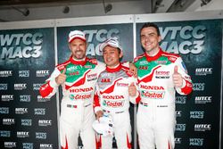 Tiago Monteiro, Honda Racing Team JAS, Honda Civic WTCC, Ryo Michigami, Honda Racing Team JAS, Honda