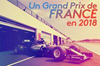 Le retour du GP de France en 2018