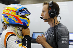 Fernando Alonso, McLaren, Mark Temple, ingénieur de course, McLaren