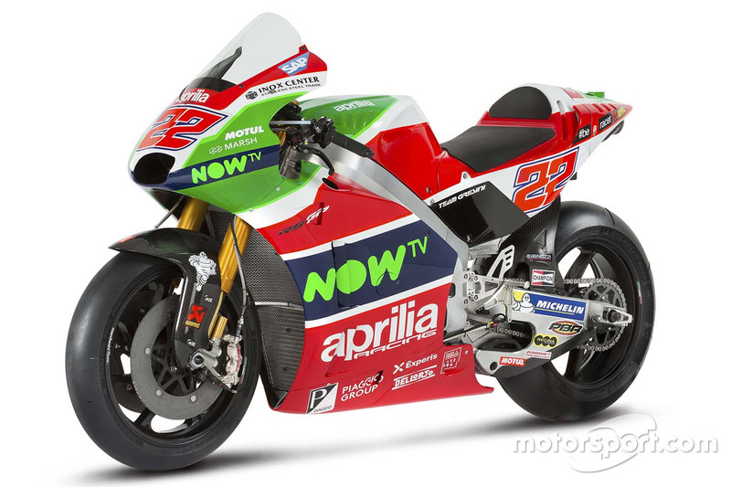 Bike of Sam Lowes, Aprilia Racing Team Gresini