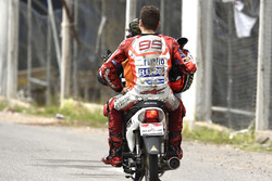 Jorge Lorenzo, Ducati Team, crash