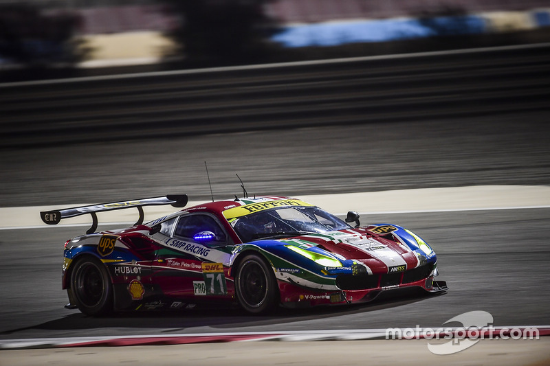 #71 AF Corse Ferrari 488 GTE: Davide Rigon, Sam Bird