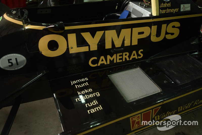 Wolf WR1 Walter Wolf Racing di, James Hunt, Keke Rosberg e Rudi Raml