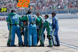 Siegerjubel bei der Crew von Aric Almirola, Biagi-DenBeste Racing