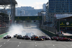 Start zum GP Aserbaidschan 2017 in Baku