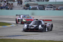 #121 FP1 Ligier LMP3 driven by Henry Gilbert & Ari Rivera of Classic Car Club Miami, #114 MP1A Audi R8 driven by Eric Johnson & Ernie Francis Jr. of ANSA Motorsports