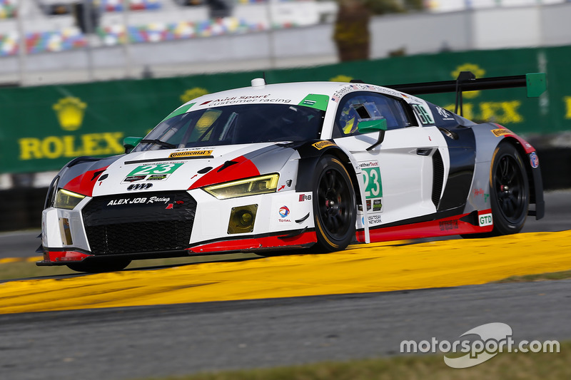 #23 Alex Job Racing Audi R8 LMS GT3: Bill Sweedler, Pierre Kaffer, Townswend Bell, Frank Montecalvo