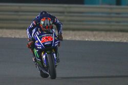 Maverick Viñales, Yamaha Factory Racing issing his Yamaha