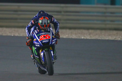 Maverick Viñales, Yamaha Factory Racing issing his Yamaha