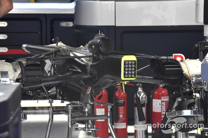 Red Bull Racing RB13 rear detail