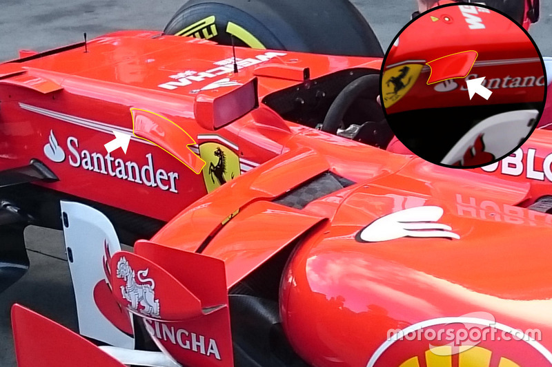 SF70H cockpit fin