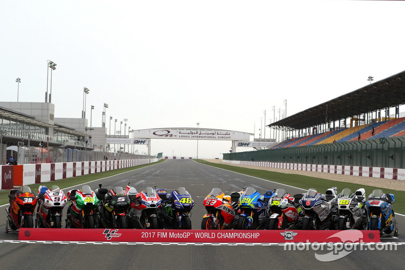 Die MotoGP-Bikes 2017