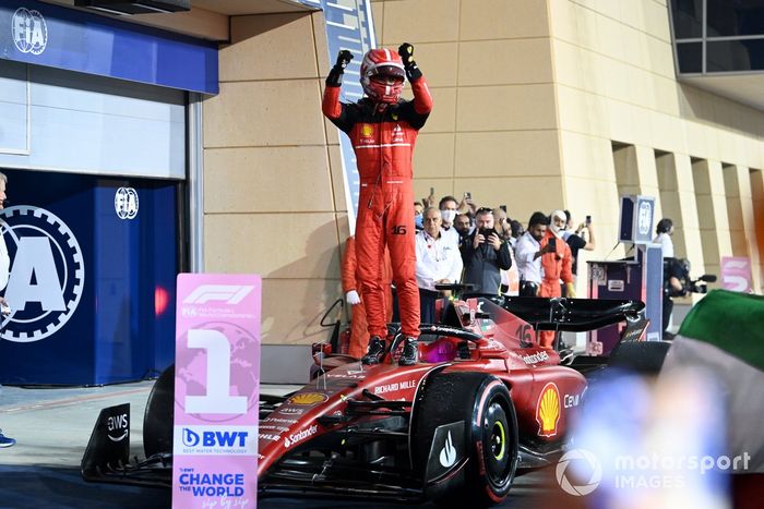 Charles Leclerc, Ferrari, 1ª posición