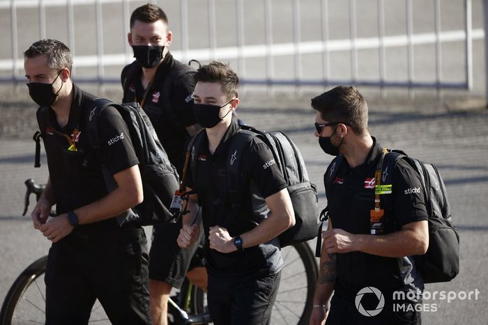 Miembros del equipo Haas