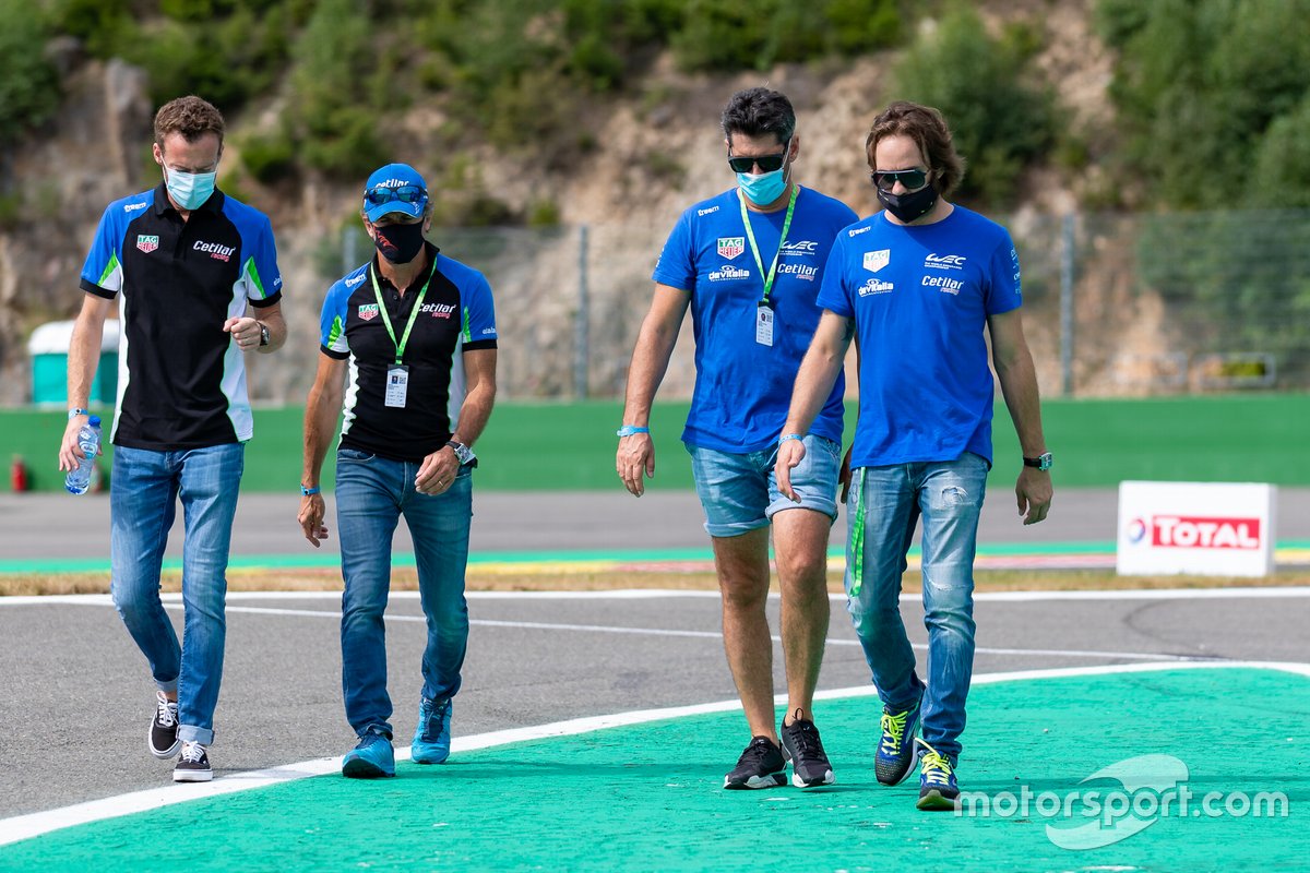 #47 CETILAR RACING - Dallara P217 - Gibson: Roberto Lacorte, Andrea Belicchi, Giorgio Sernagiotto