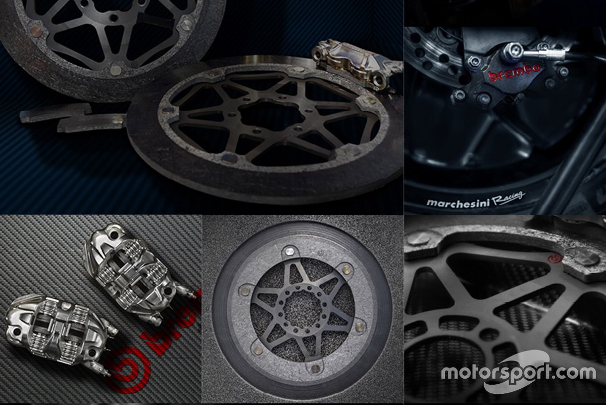 Detalle del freno Brembo