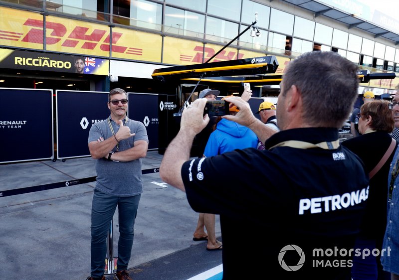 Fans en Albert Park