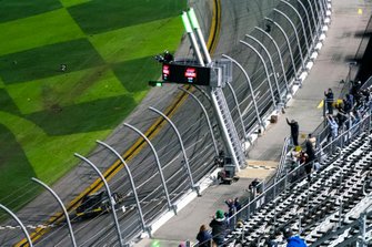Race winner Ty Gibbs, Joe Gibbs Racing, Toyota