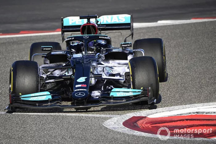 Lewis Hamilton, Mercedes W12 
