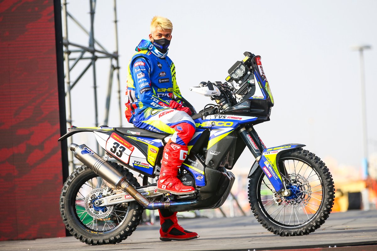 #33 Sherco Racing: Harith Noah Koitha Veettil