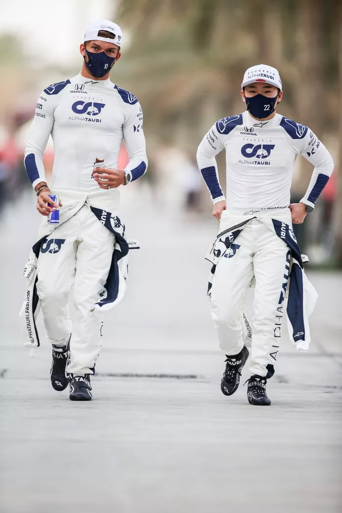 Pierre Gasly, AlphaTauri, Yuki Tsunoda, AlphaTauri