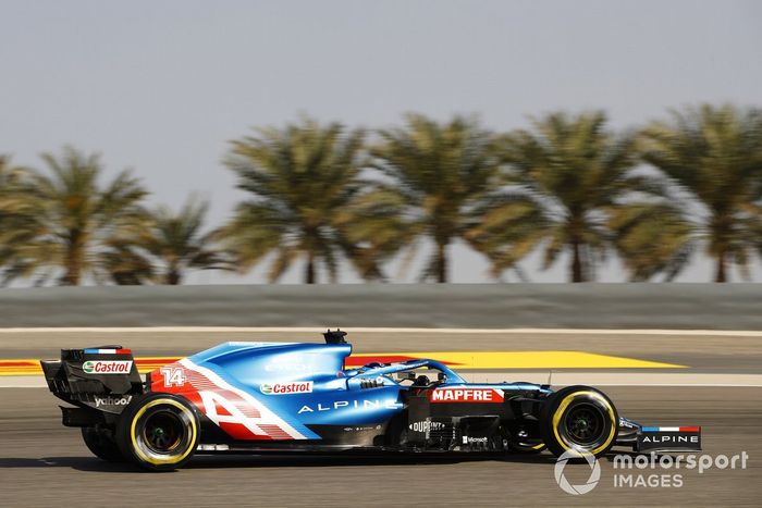 Fernando Alonso, Alpine A521