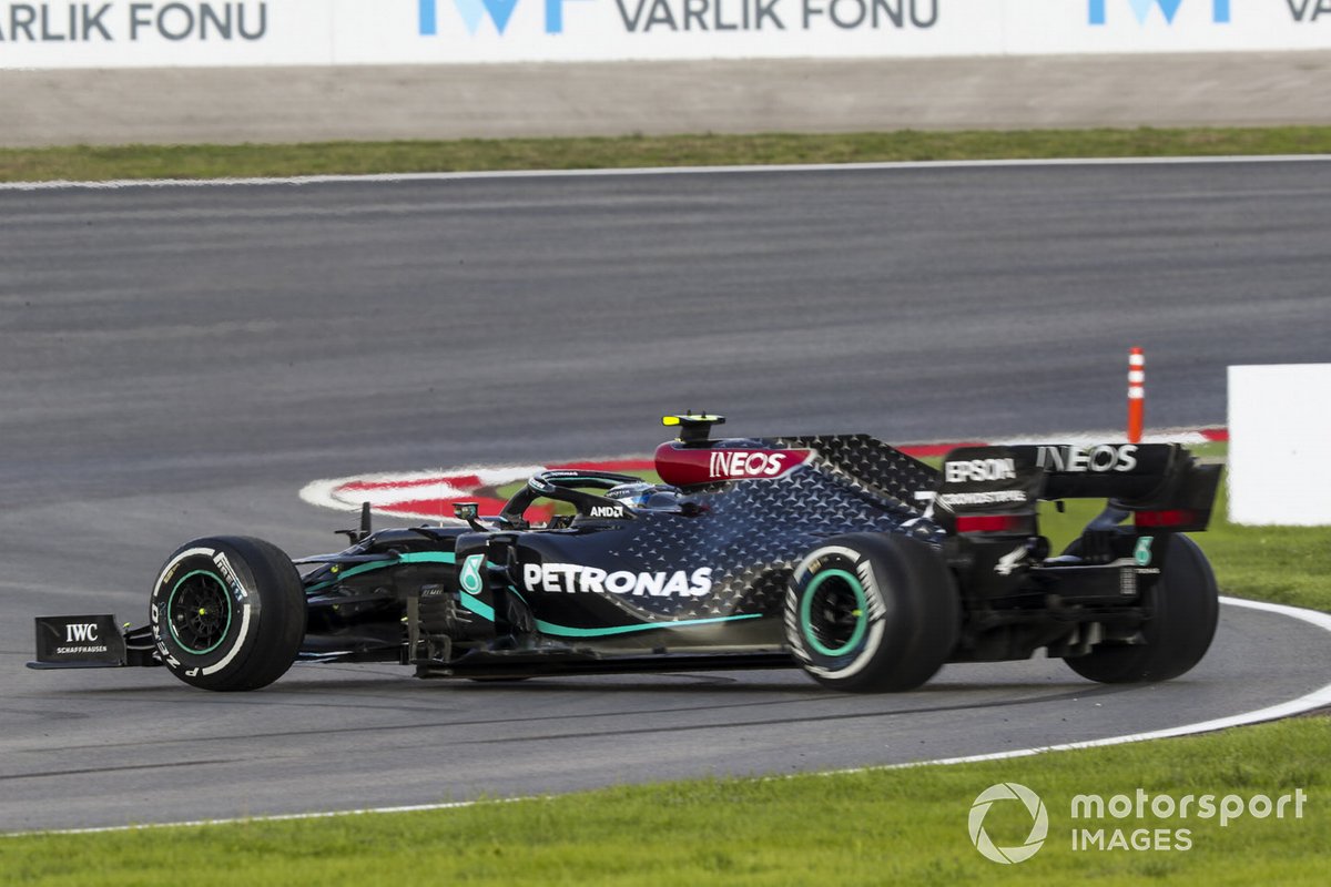 Testacoda di Valtteri Bottas, Mercedes F1 W11