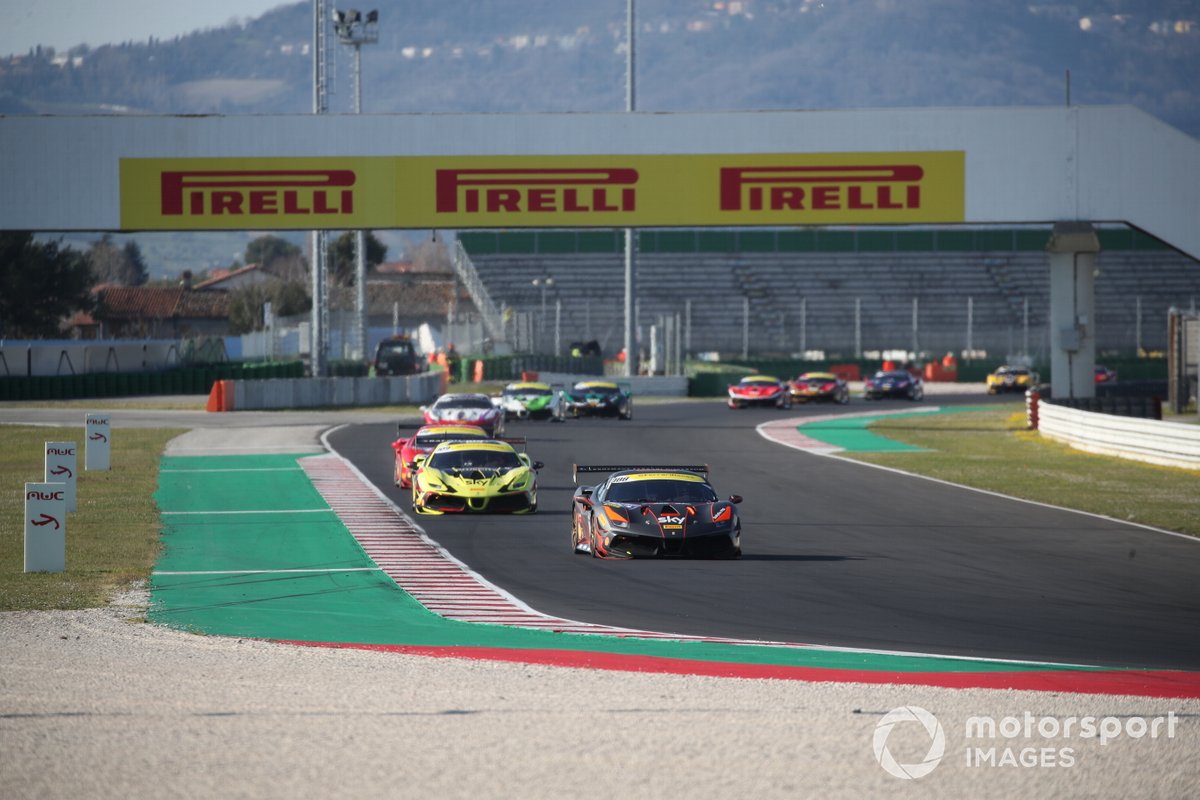 Azione in pista