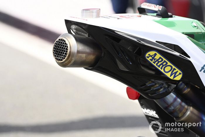 Detalle de la moto Team LCR Honda
