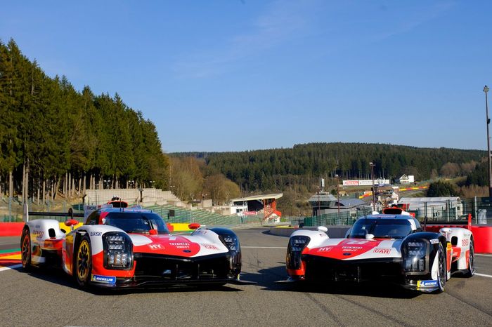 #7 Toyota Gazoo Racing Toyota GR010 - Hybrid: Mike Conway, Kamui Kobayashi, Jose Maria Lopez, #8 Toyota Gazoo Racing Toyota GR010 - Hybrid: Sébastien Buemi, Kazuki Nakajima, Brendon Hartley