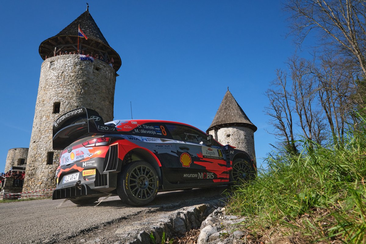 Ott Tänak, Martin Järveoja, Hyundai Motorsport Hyundai i20 Coupe WRC