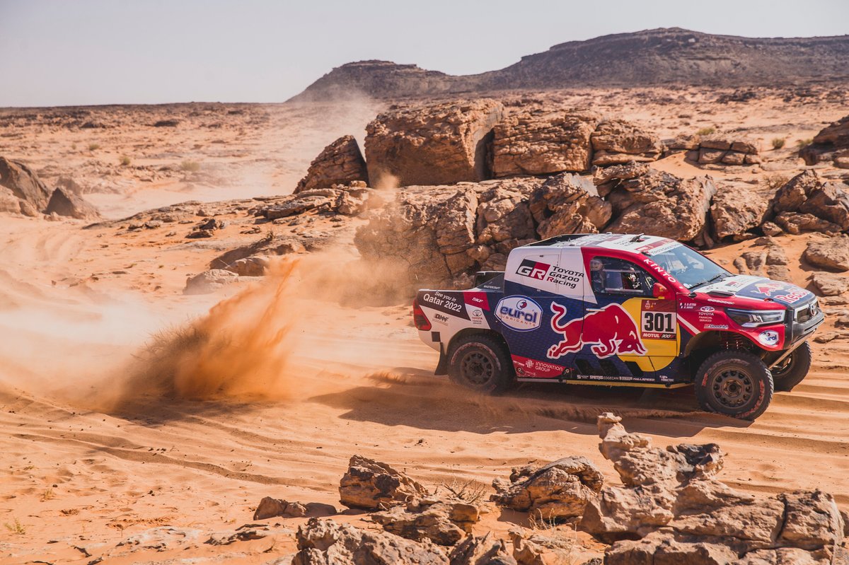 #301 Toyota Gazoo Racing: Nasser Al-Attiyah, Matthieu Baumel