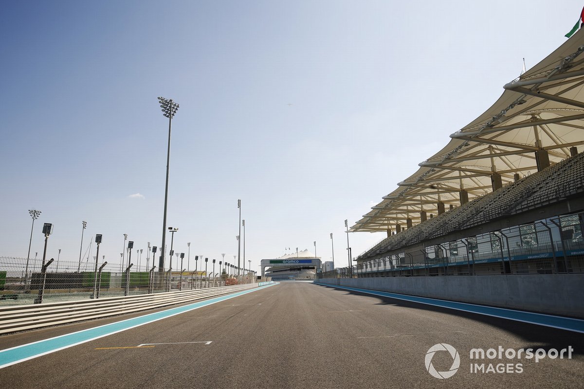 Detalle del circuito de Abu Dhabi