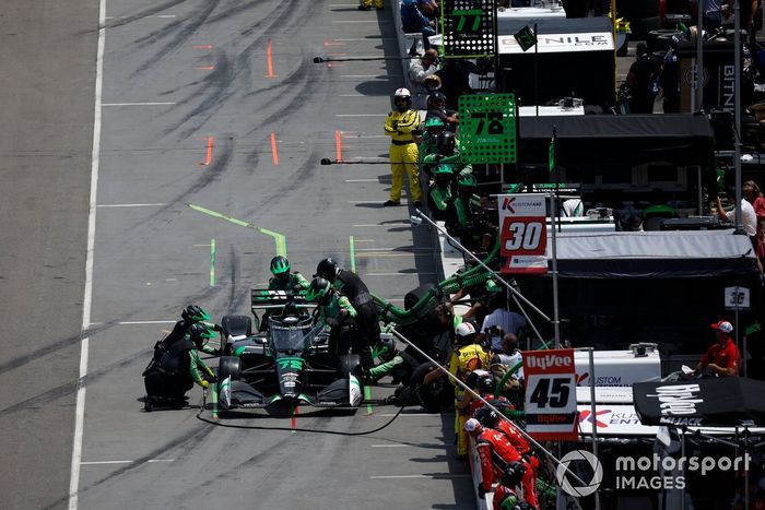 #78: Agustín Canapino, Juncos Hollinger Racing Chevrolet, parada en boxes