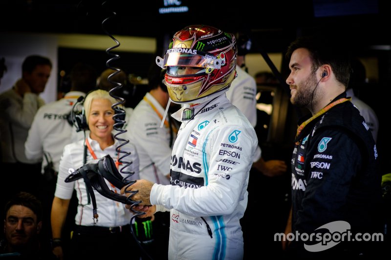 Lewis Hamilton, Angela Cullen, Mercedes AMG F1