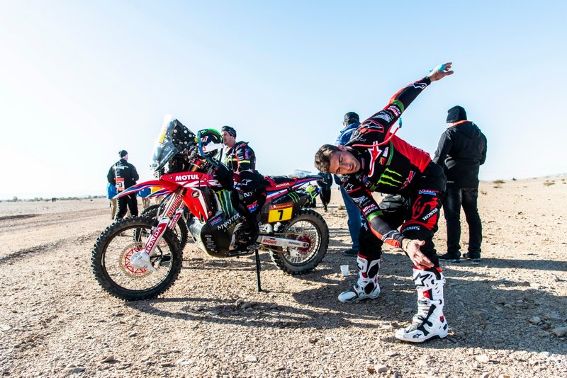 #7 Monster Energy Honda Team: Kevin Benavides