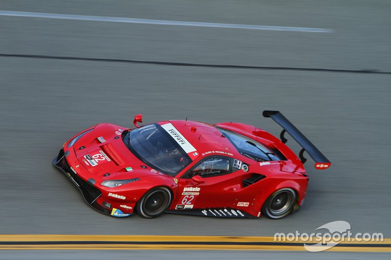 #62 Risi Competizione Ferrari 488 GTE: James Calado, Daniel Serra