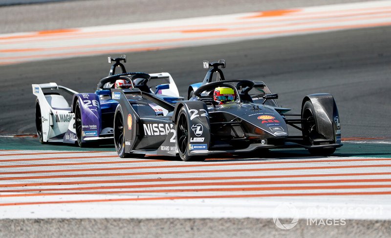Oliver Rowland, Nissan e.Dams, Nissan IMO2 Maximilian Gunther, BMW I Andretti Motorsports, BMW iFE.20
