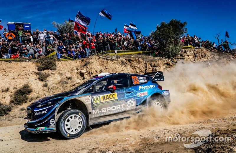 Elfyn Evans, Scott Martin, M-Sport Ford WRT Ford Fiesta WRC
