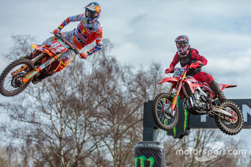 Jeffrey Herlings, Red Bull KTM Factory Racing en Tim Gajser, Team HRC