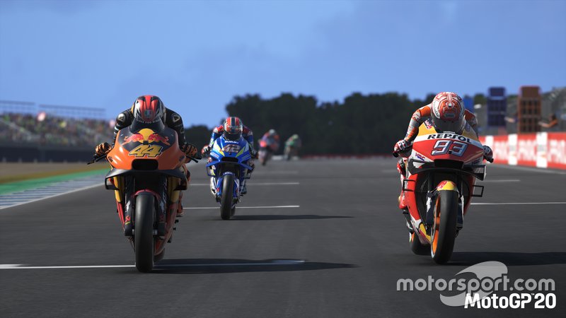 Screenshot van MotoGP20