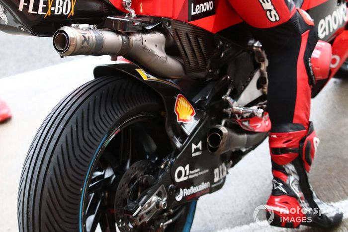 Detalle de la Ducati