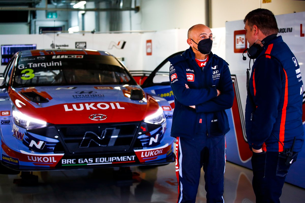 Gabriele Tarquini, BRC Hyundai N LUKOIL Squadra Corse Hyundai Elantra N TCR